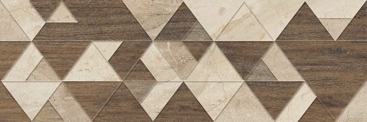 Плитка стінова Adore Triangles RECT 250x750 Ceramika Color