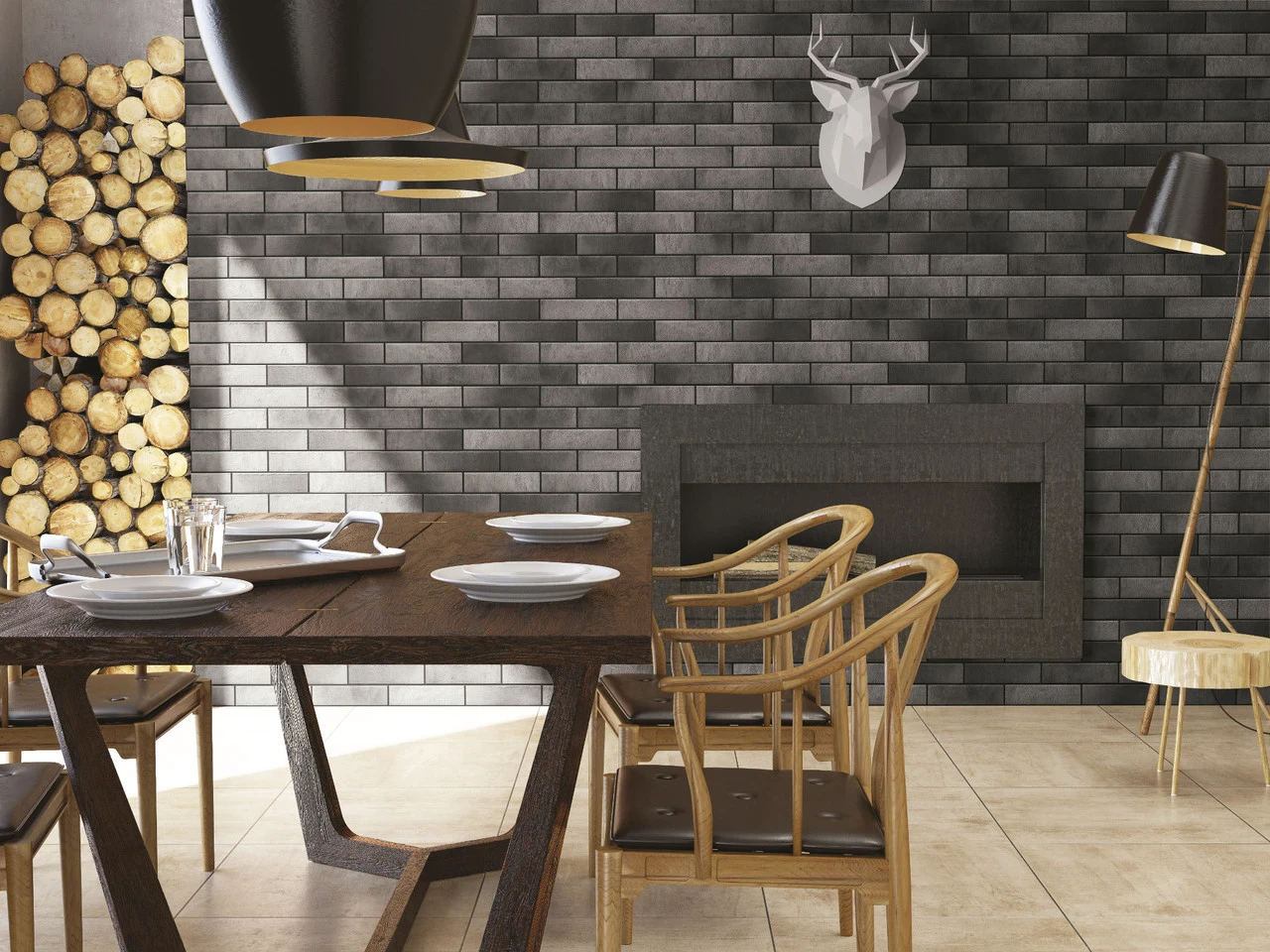 Плитка фасадная Retro Brick Pepper 65x245x8 Cerrad Плитка фасадная Retro Brick Pepper 65x245x8 Cerrad