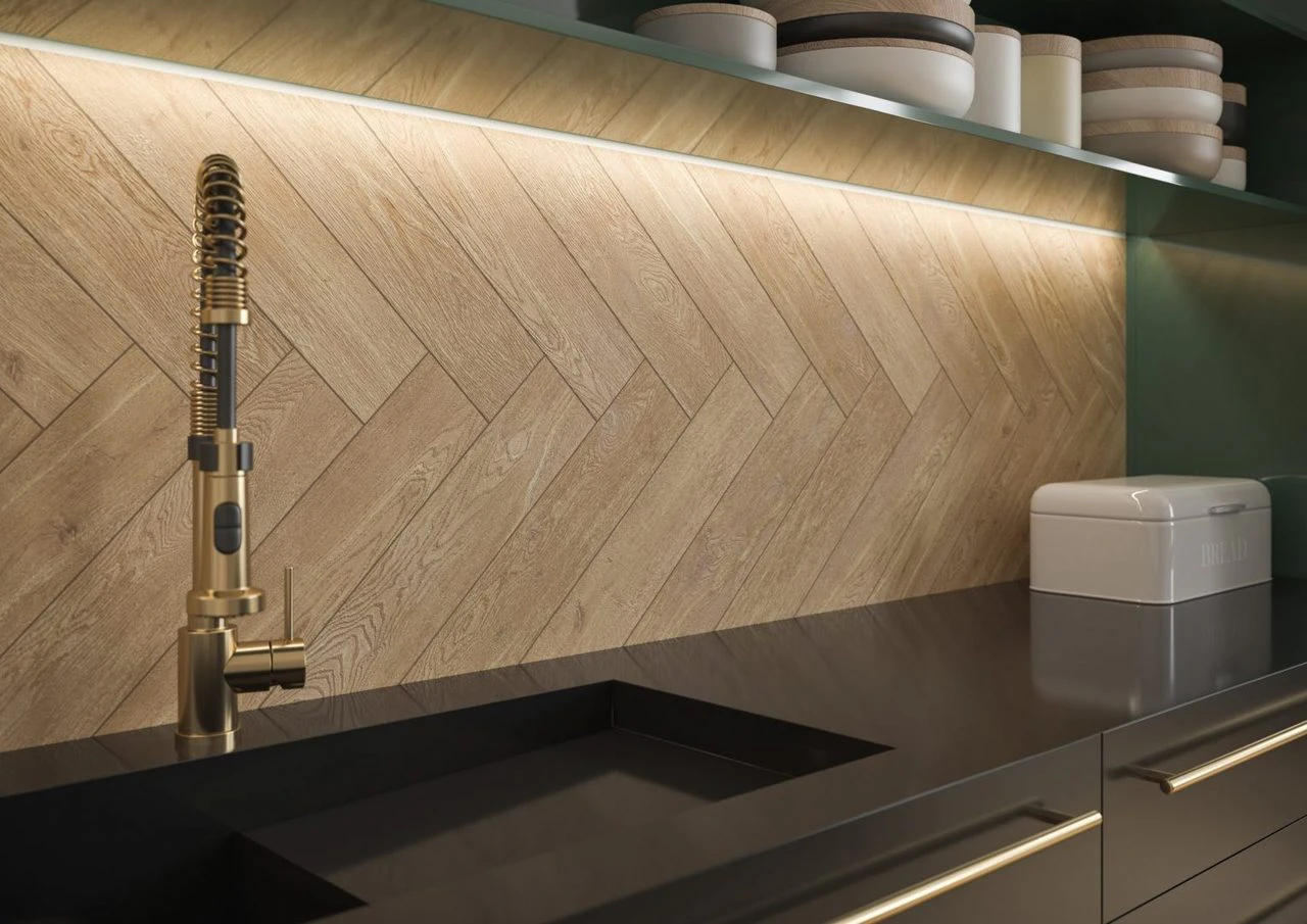 Плитка підлогова Giornata Oro 110x600x8 Cerrad Плитка підлогова Giornata Oro 110x600x8 Cerrad