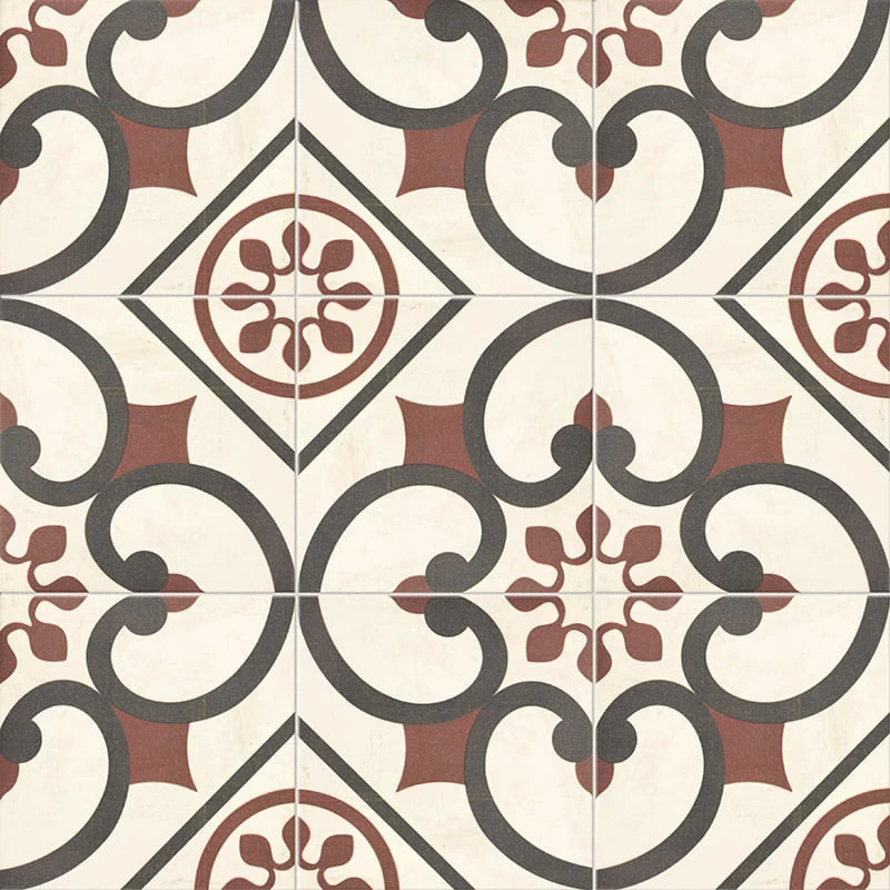 Плитка керамогранитная Victorian Centro Deco 200x200x9 Mainzu