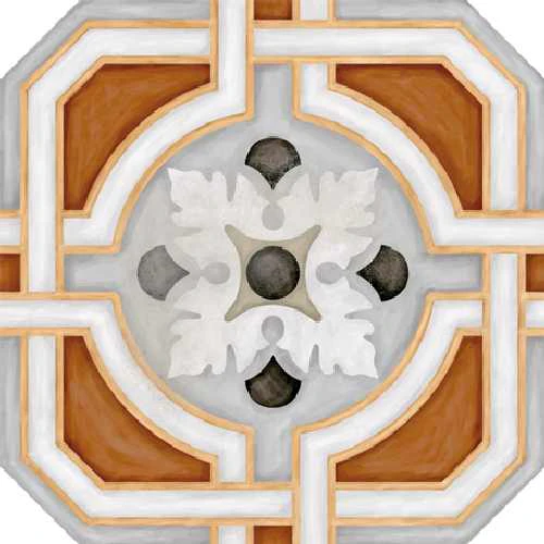 Плитка керамогранітна Octogono Zimer Multicolor 200x200x8 Vives