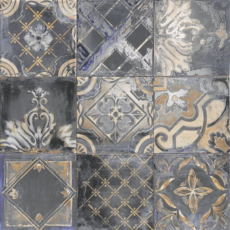 Плитка стінова Ricordi Azurro 200x200x9 Mainzu