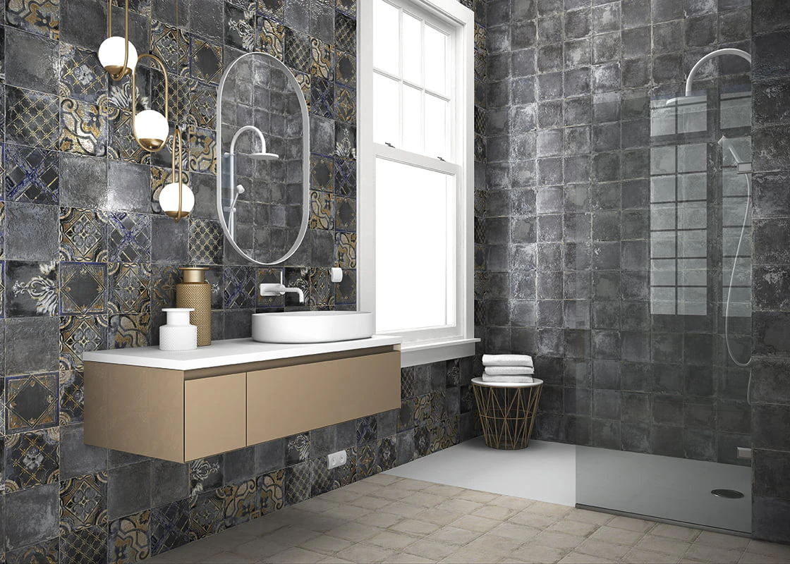 Плитка стінова Ricordi Azurro 200x200x9 Mainzu Плитка стінова Ricordi Azurro 200x200x9 Mainzu