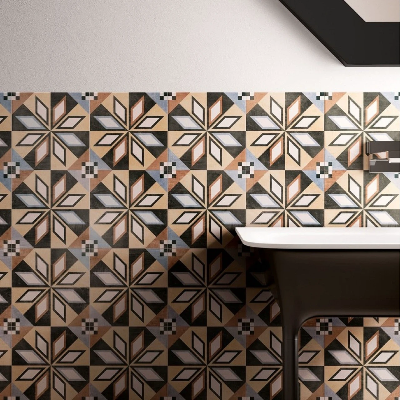 Плитка керамогранитная CSAPCO0120 Patchwork Colors 01 200x200x10 Sant'agostino Плитка керамогранитная CSAPCO0120 Patchwork Colors 01 200x200x10 Sant'agostino