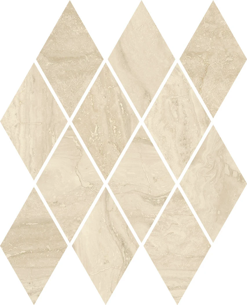 Мозаика Silence Beige Romb Pillow 206x237x6 Paradyz