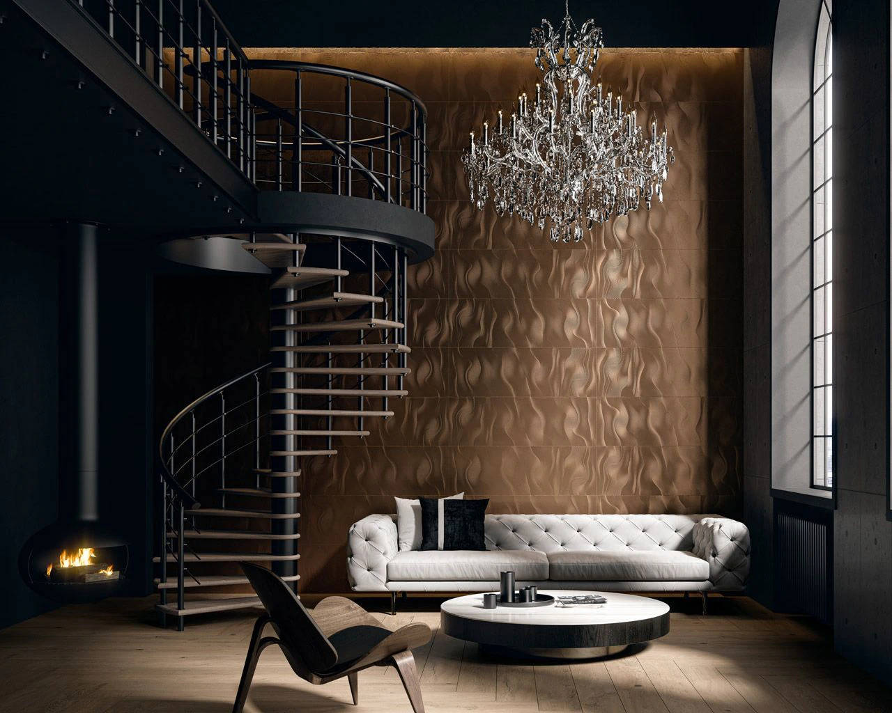 Декор Night Queen Copper RECT 398x1198x11 Paradyz Декор Night Queen Copper RECT 398x1198x11 Paradyz