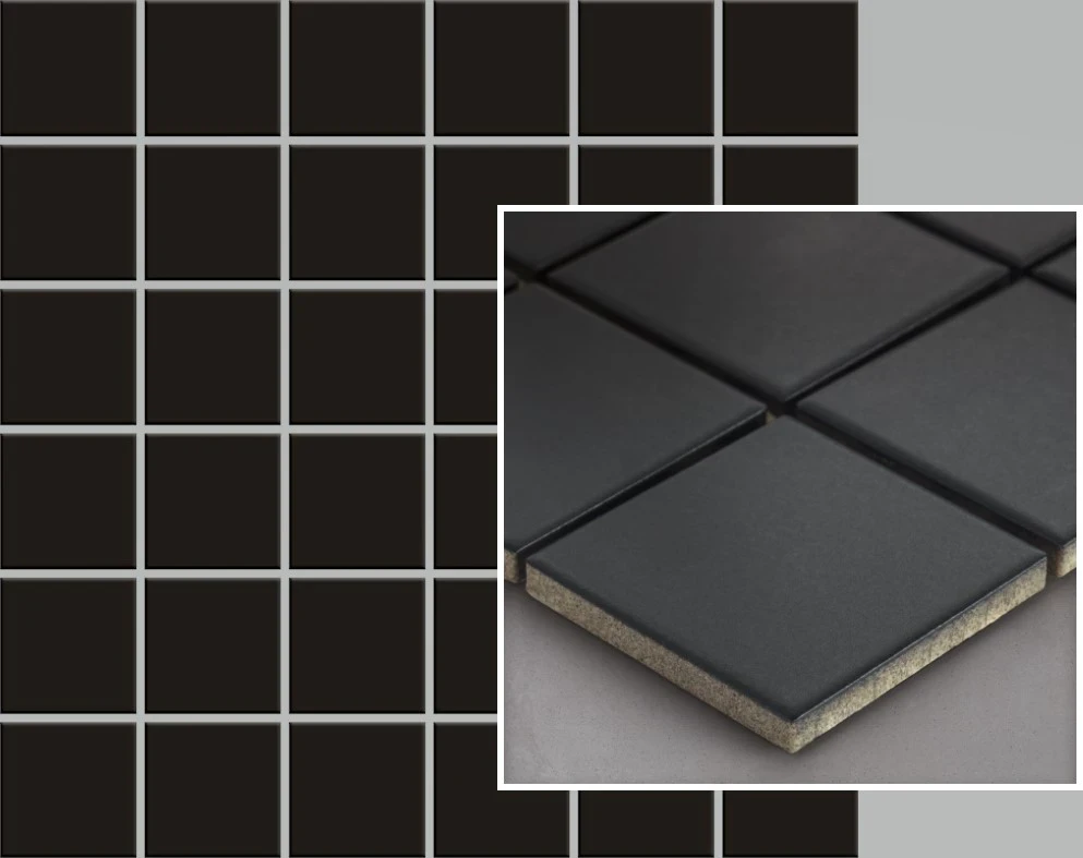 Мозаика Albir Nero (4,8x4,8) 298x298x6 Paradyz