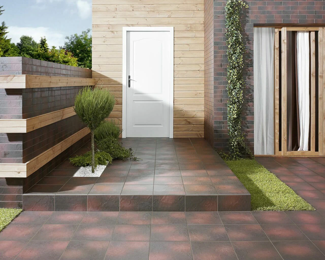 Сходинка з капіносом кутова 6378 Semir Rosa 330x330x11 Paradyz Сходинка з капіносом кутова 6378 Semir Rosa 330x330x11 Paradyz