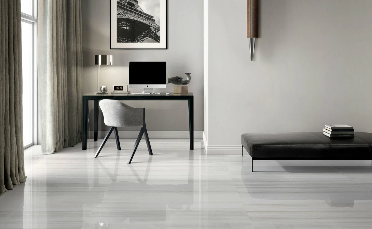 Плитка керамогранитная CSABILAK60 Bianco Lasa KRY 600x600x10 Sant'agostino Плитка керамогранитная CSABILAK60 Bianco Lasa KRY 600x600x10 Sant'agostino