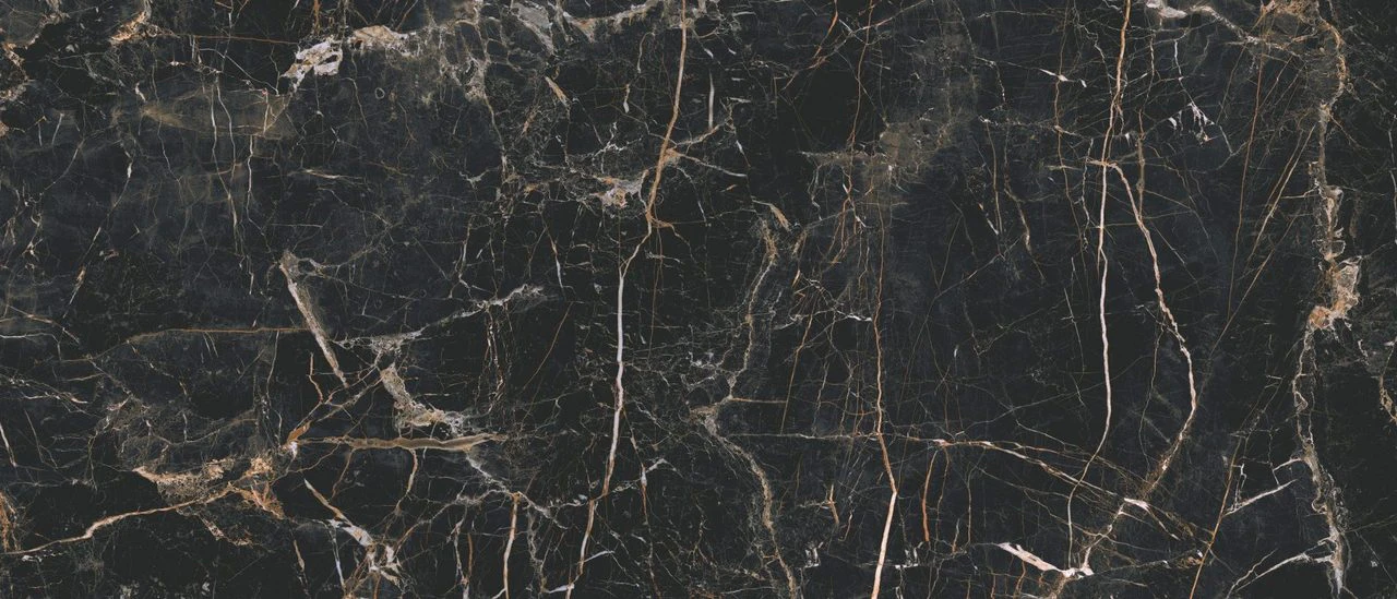 Плитка керамогранітна Marquina Gold RECT 1197x2797x6 Cerrad