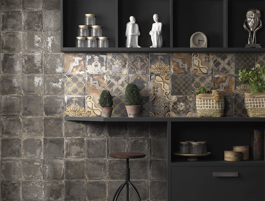 Плитка стінова Venezzia Nero 200x200x9 Mainzu Плитка стінова Venezzia Nero 200x200x9 Mainzu