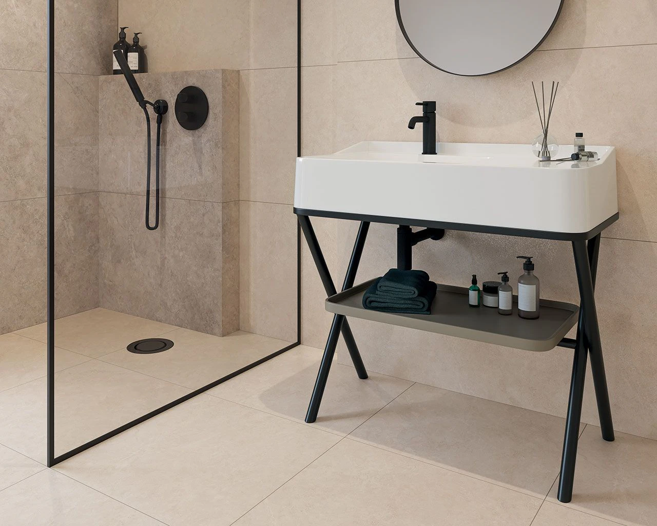 Плитка керамогранітна Lightstone Crema RECT 598x1198x10 Paradyz Плитка керамогранітна Lightstone Crema RECT 598x1198x10 Paradyz
