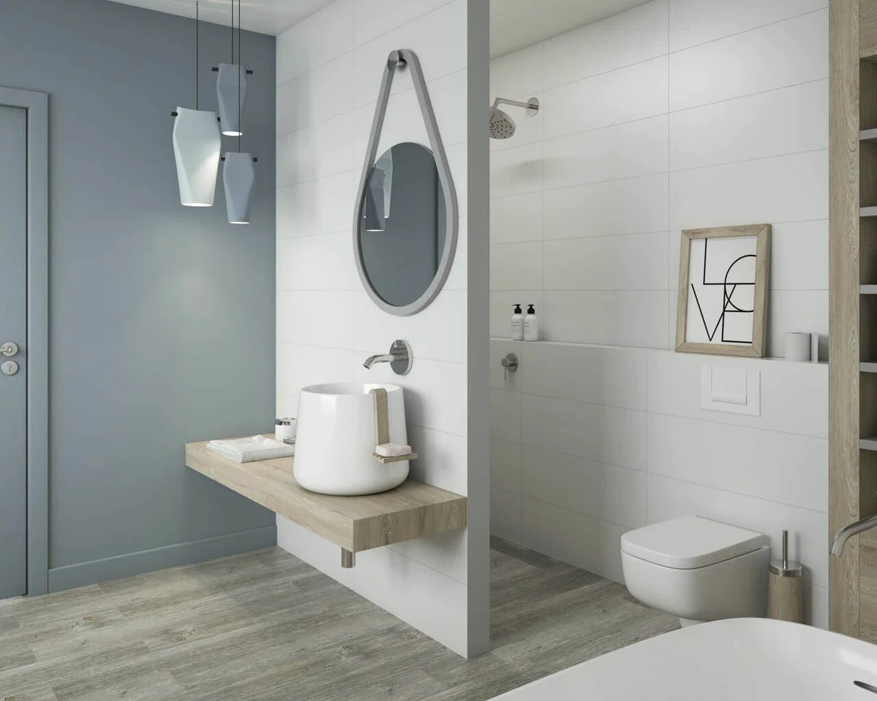 Плитка стінова Neve Bianco MAT 300x600x9 Paradyz Плитка стінова Neve Bianco MAT 300x600x9 Paradyz