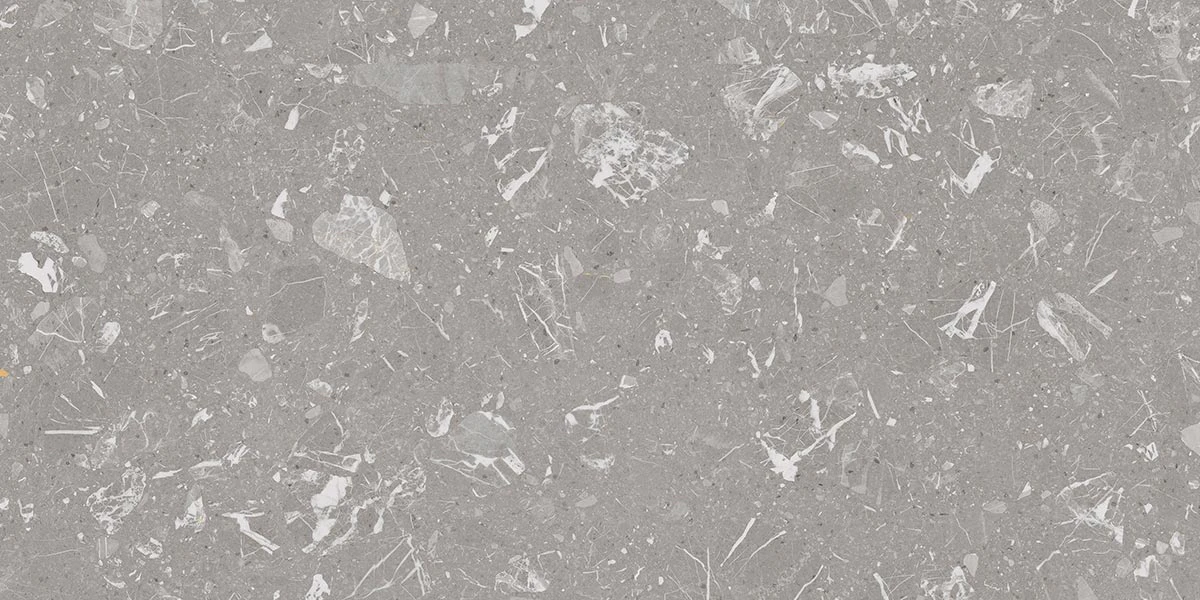 Плитка керамогранітна 4ZLN Luna-R Gris PULIDO RECT POL 593x1193x11 Vives