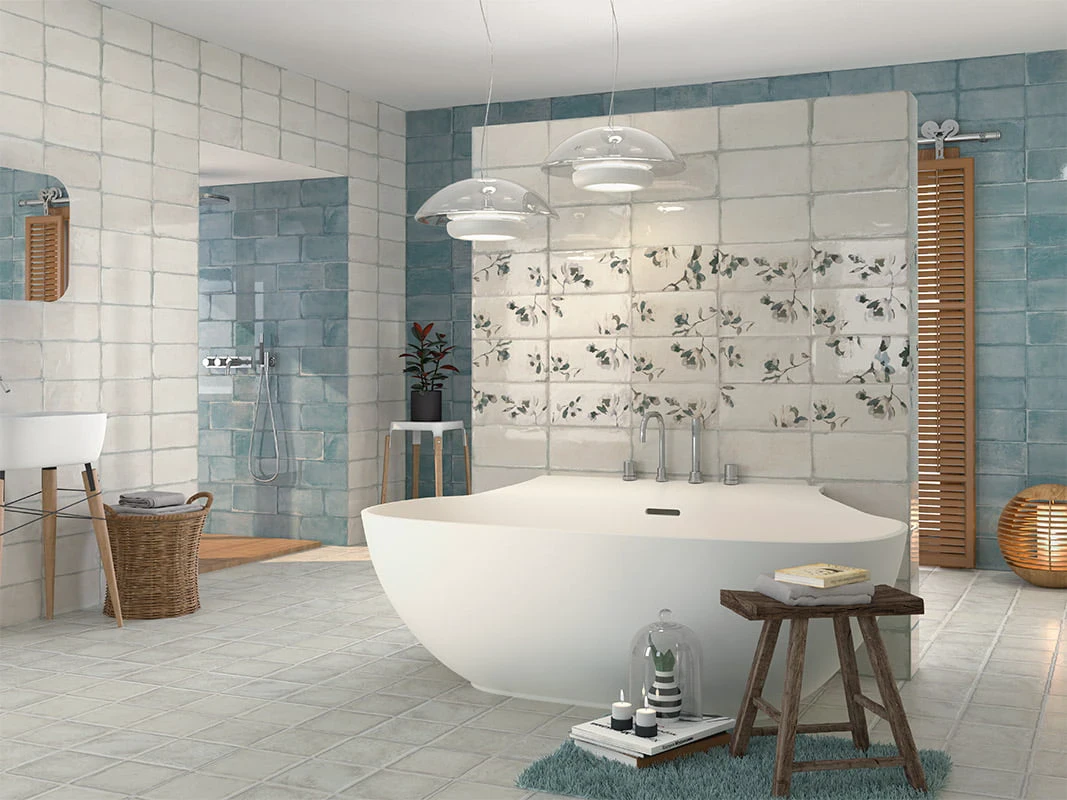 Декор Esenzia Fabola Green 150x300 Декор Esenzia Fabola Green 150x300