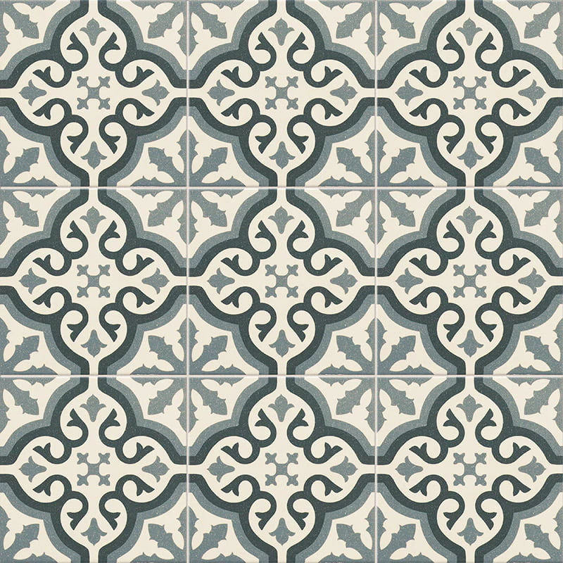 Плитка керамогранітна Centro Florentine Blue 200x200x9 Mainzu