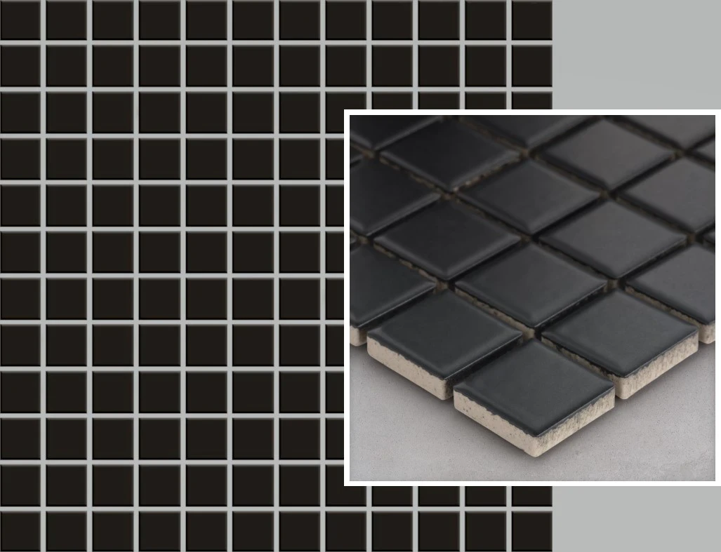 Мозаика Albir Nero (2,3x2,3) 298x298x6 Paradyz