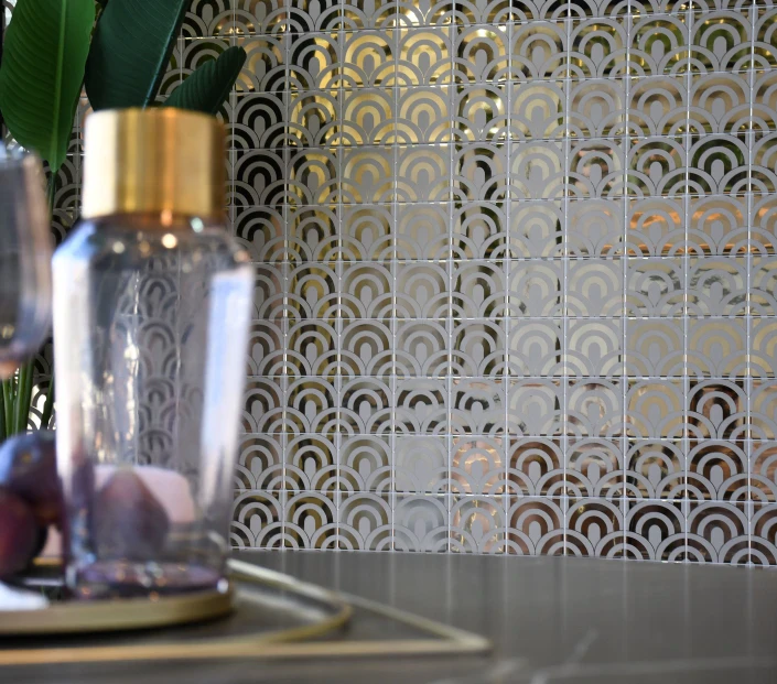 Декор Hanami Takada Nuez Plata 230x335x9,1 Vives Декор Hanami Takada Nuez Plata 230x335x9,1 Vives