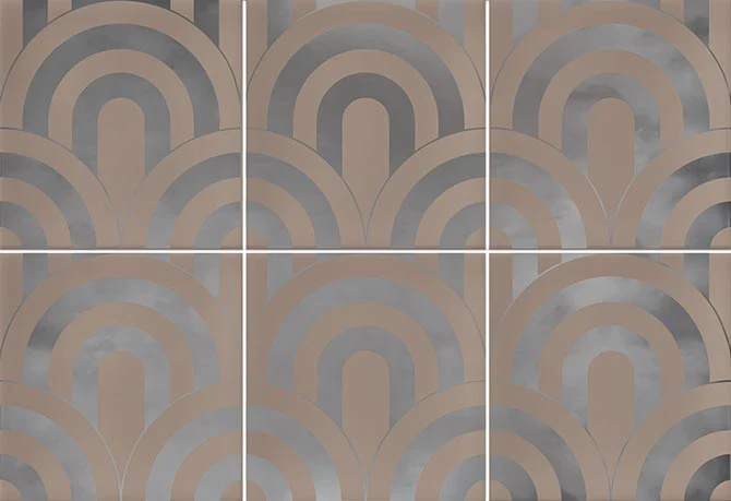 Декор Hanami Takada Nuez Plata 230x335x9,1 Vives