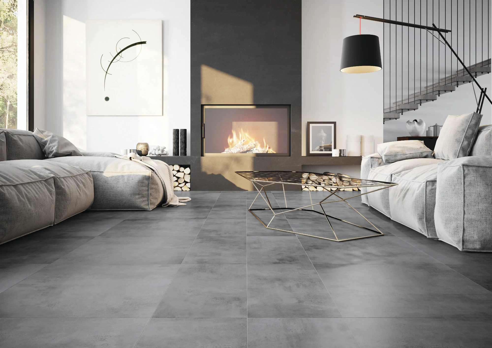 Плитка керамогранитная Limeria Steel RECT 597x597x8,5 Cerrad Плитка керамогранитная Limeria Steel RECT 597x597x8,5 Cerrad