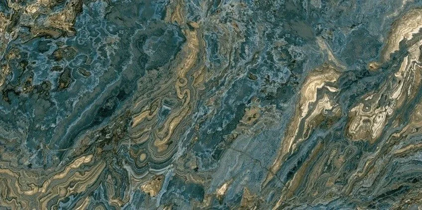 Плитка керамогранітна Agate Blue A POL 595,5x1193 Aparici