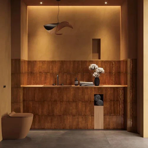 Плитка стінова Monpelli Terra Mix Cegielka STR Блиск 65x298 Paradyz Плитка стінова Monpelli Terra Mix Cegielka STR Блиск 65x298 Paradyz