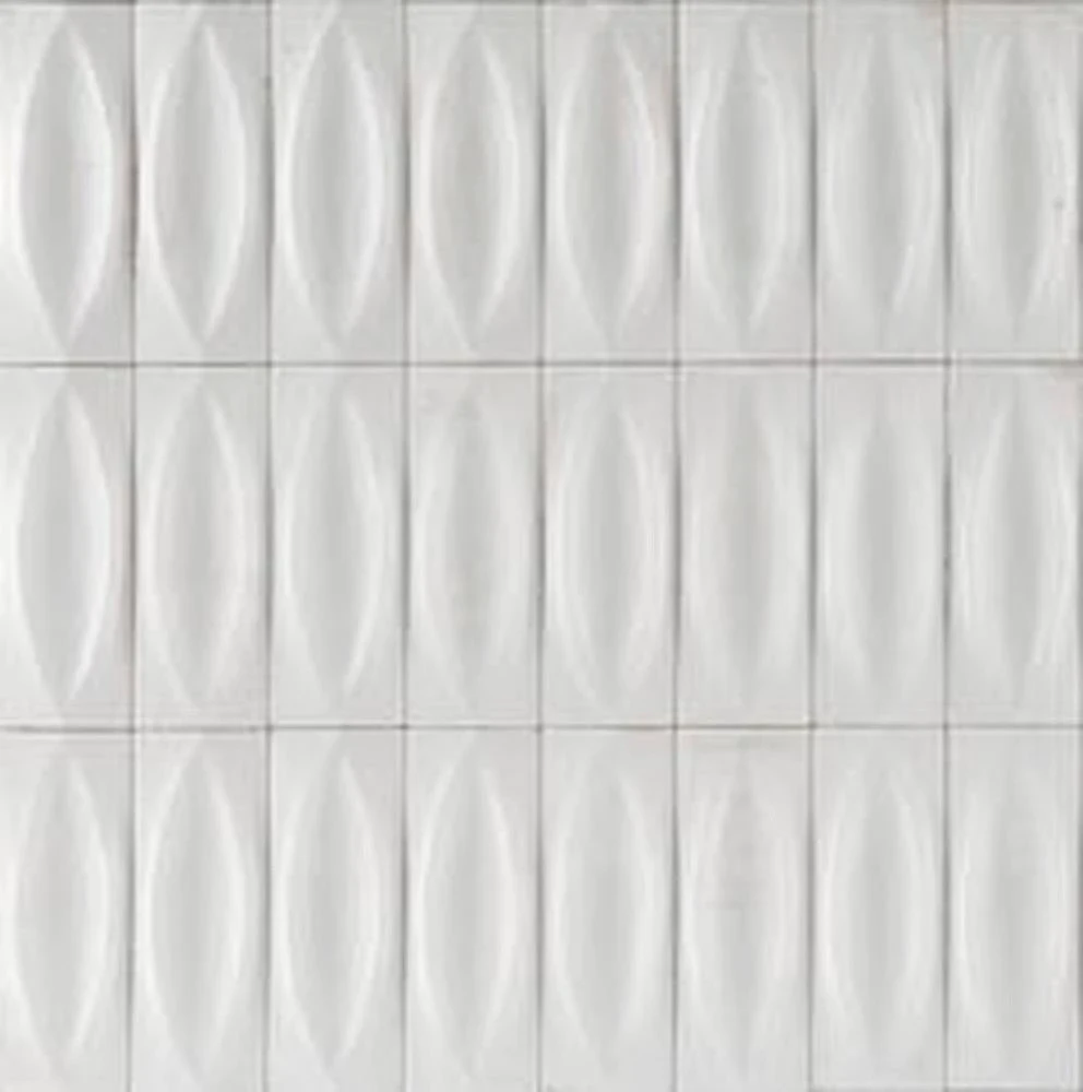 Плитка стінова R8HF Gleeze Bianco Eye STR 75x200 Ragno