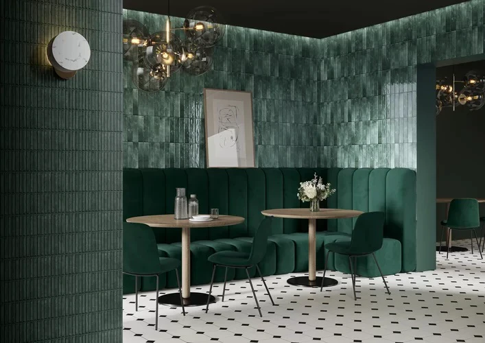 Плитка стінова Monpelli Emerald Mix Cegielka STR Блиск 65x298 Paradyz Плитка стінова Monpelli Emerald Mix Cegielka STR Блиск 65x298 Paradyz