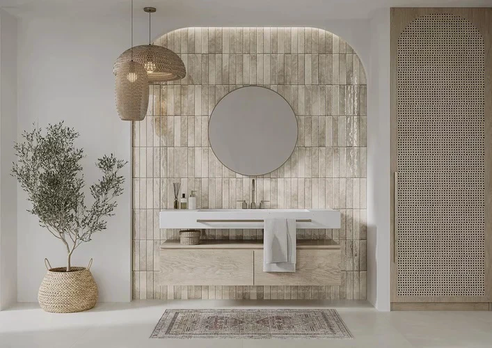 Плитка стінова Monpelli Ash Cegielka STR Блиск 65x298 Paradyz Плитка стінова Monpelli Ash Cegielka STR Блиск 65x298 Paradyz