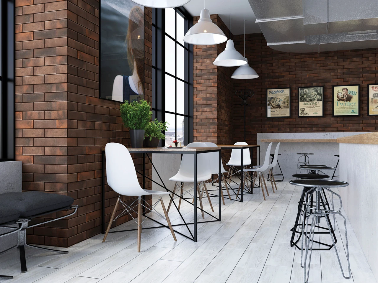 Плитка фасадная Retro Brick Cardamom 65x245x8 Cerrad Плитка фасадная Retro Brick Cardamom 65x245x8 Cerrad