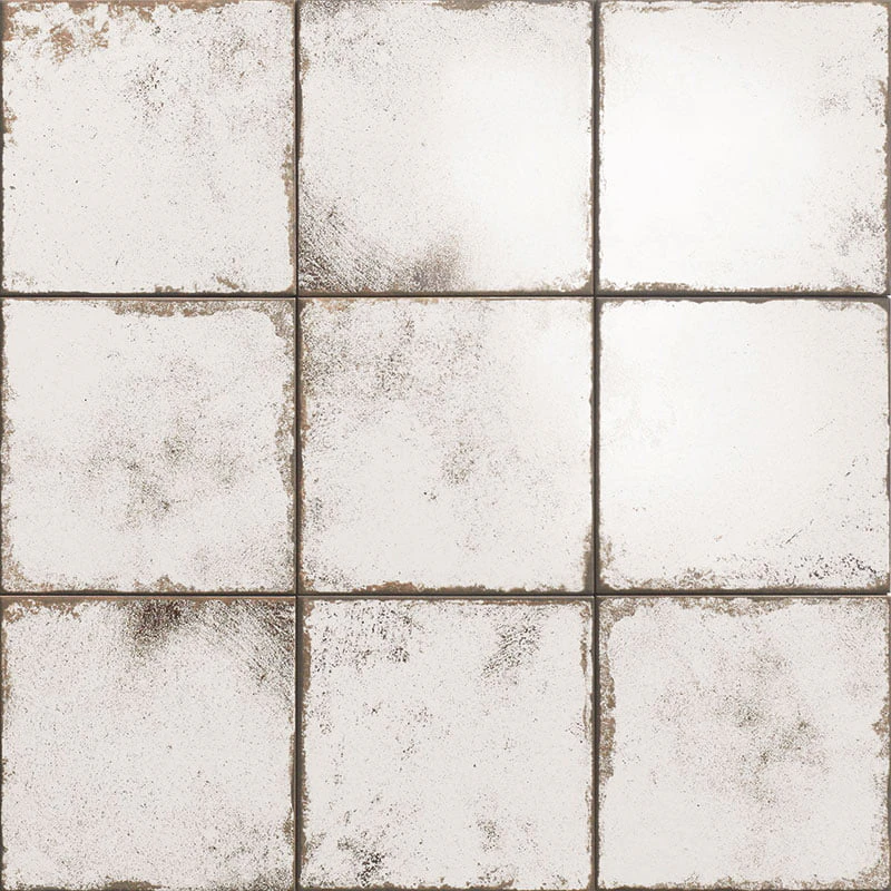 Плитка керамогранітна Metallici White 200x200x9 Mainzu
