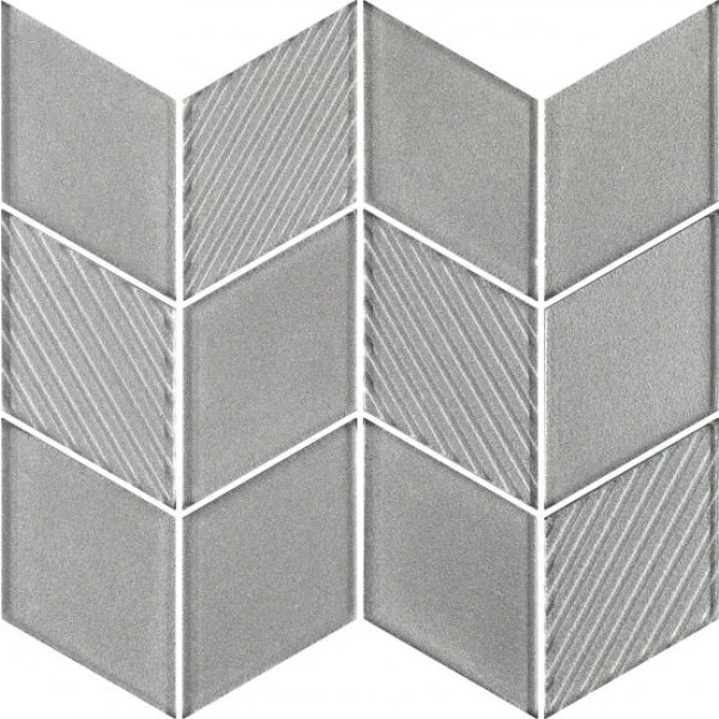 Мозаїка Uniwersalna Szklana Silver Romb 205x238x6 Paradyz