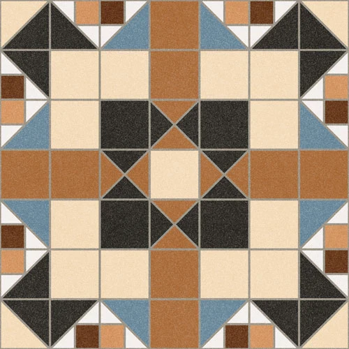 Плитка керамогранітна Merton Marron 316x316x9 Vives