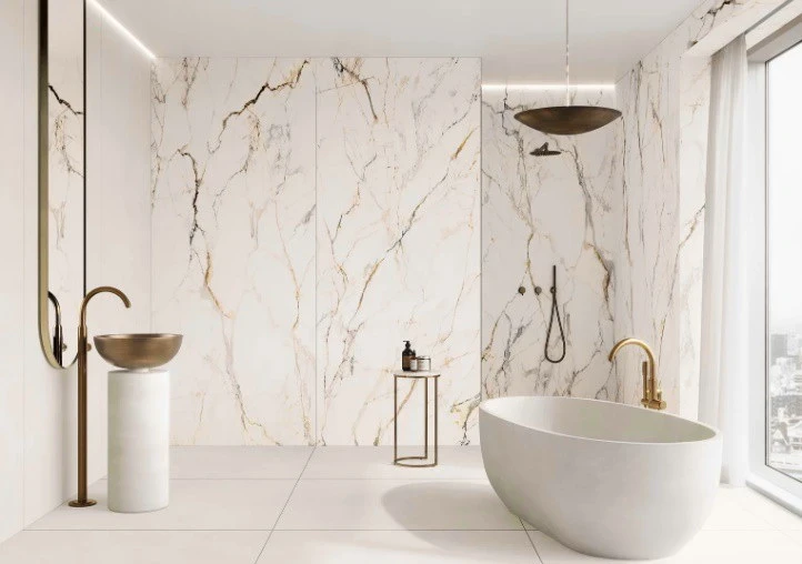 Плитка керамогранітна Passion Tri-D White Spiek Kwarc SOFT 1600x3200x12,5 Paradyz Плитка керамогранітна Passion Tri-D White Spiek Kwarc SOFT 1600x3200x12,5 Paradyz