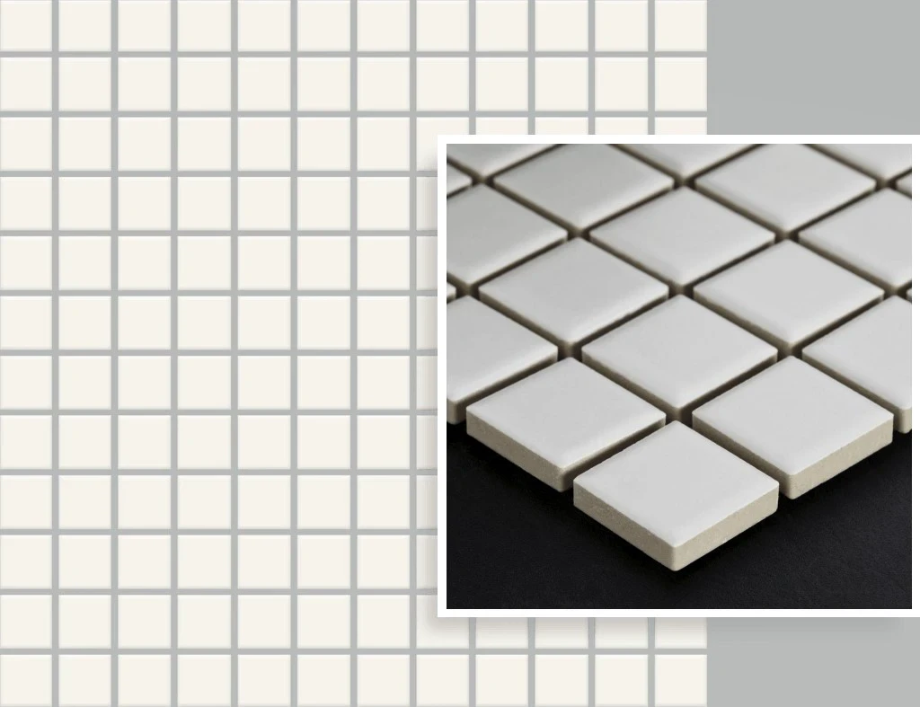 Мозаика Albir Bianco (2,3x2,3) 298x298x6 Paradyz
