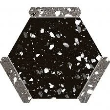Плитка керамогранітна Maggiore Nero 220x250 Monopole
