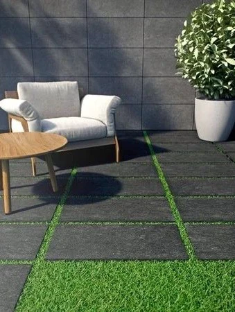 Плитка керамогранітна Pietra Serena Antracite RECT 600x1200x20 StarGres Плитка керамогранітна Pietra Serena Antracite RECT 600x1200x20 StarGres