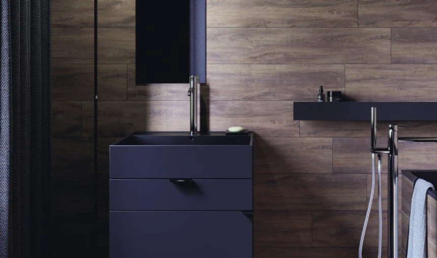Плитка керамогранітна Quebeck Wood Brown RECT 200x1200 StarGres Плитка керамогранітна Quebeck Wood Brown RECT 200x1200 StarGres