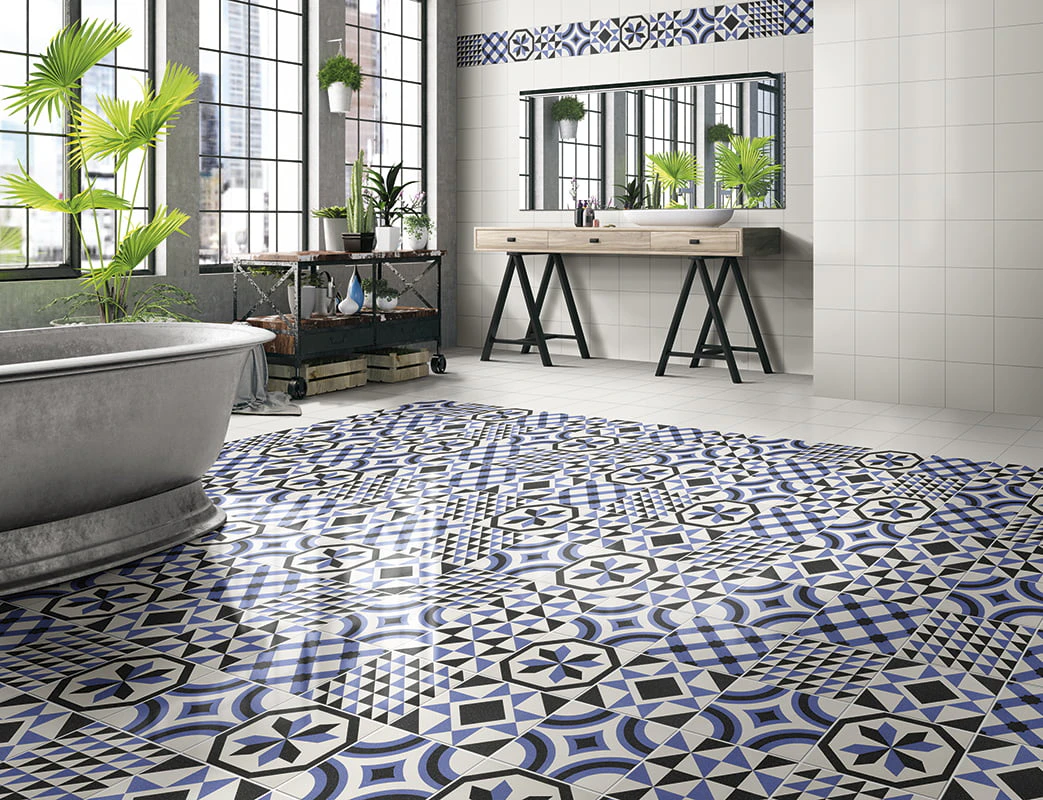 Плитка керамогранитная Trinity Blu 200x200 Плитка керамогранитная Trinity Blu 200x200