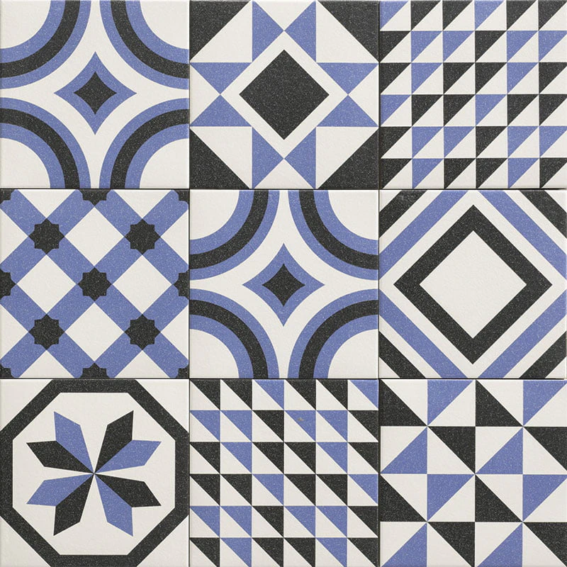 Плитка керамогранитная Trinity Blu 200x200