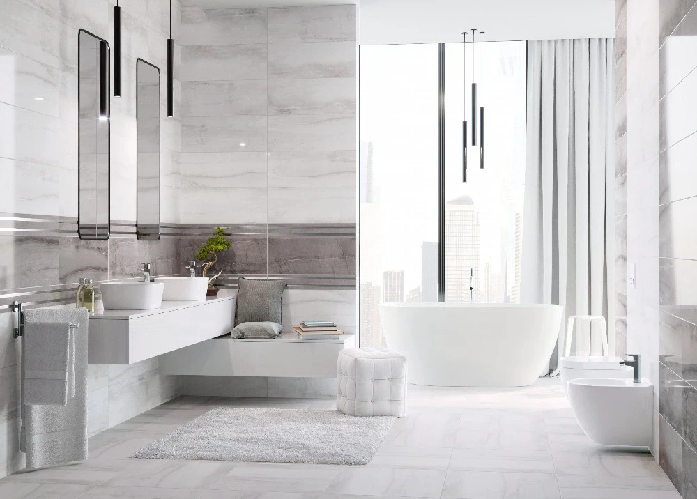 Плитка стінова TERRA Grey RECT 250х750 Ceramika Color Плитка стінова TERRA Grey RECT 250х750 Ceramika Color