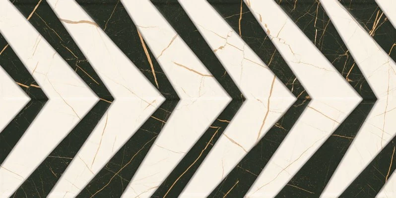 Плитка стінова Fancy White STR 300x600x9 Paradyz