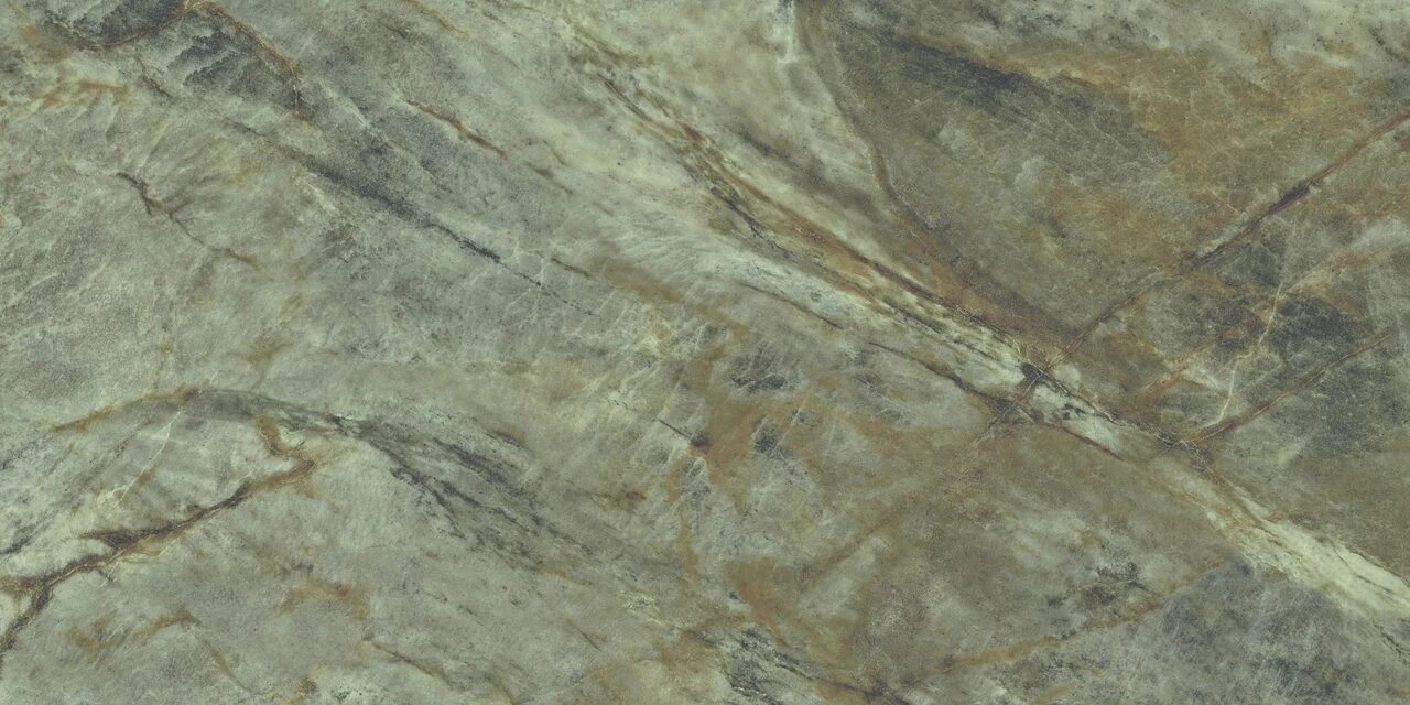Плитка керамогранітна Brazilian Quartzite Green POL 597x1197x8 Cerrad