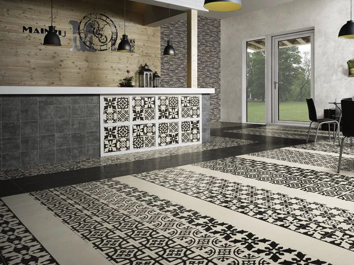 Плитка керамогранитная Centro Sofia Black 200x200x9 Mainzu Плитка керамогранитная Centro Sofia Black 200x200x9 Mainzu