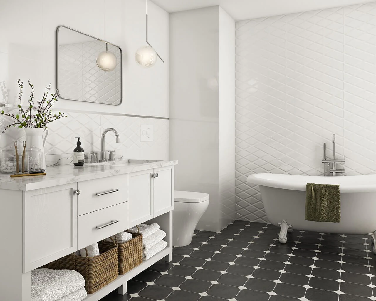 Плитка керамогранитная Modern Nero Octagon STR 198x198x7,5 Paradyz Плитка керамогранитная Modern Nero Octagon STR 198x198x7,5 Paradyz