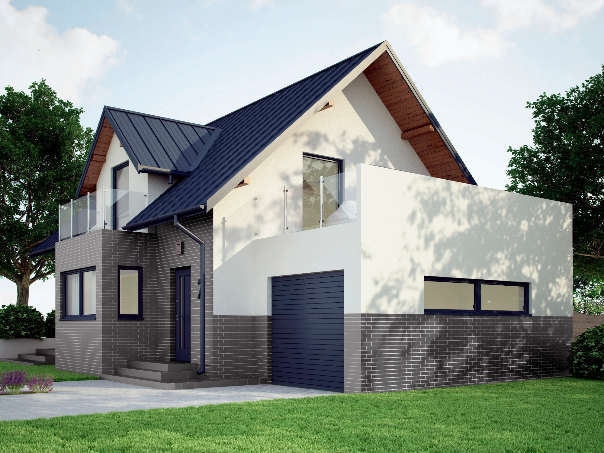 Плитка фасадная глазированная Szara 65x245x6,5 Cerrad Плитка фасадная глазированная Szara 65x245x6,5 Cerrad