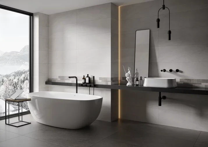 Плитка керамогранітна Natural Rocks Basalt RECT 598x598x9 Paradyz Плитка керамогранітна Natural Rocks Basalt RECT 598x598x9 Paradyz
