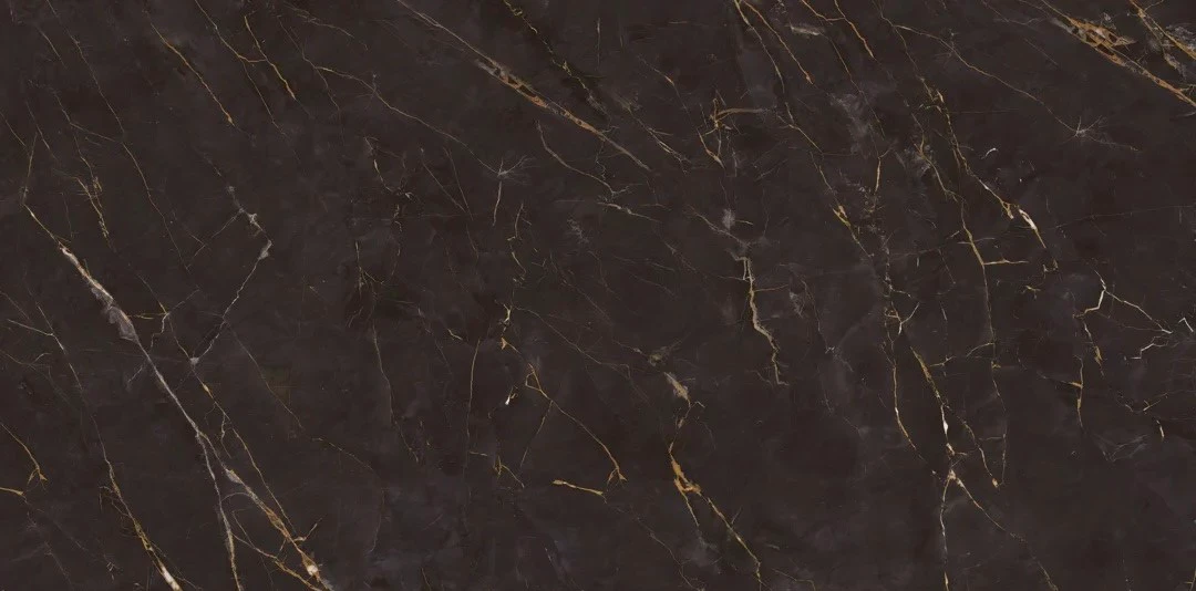 Плитка керамогранітна Carrastone Black RECT 598x1198x8 Paradyz