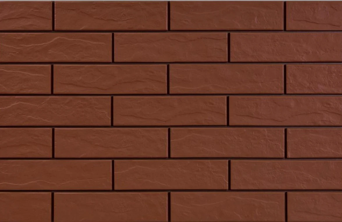 Плитка фасадная Burgund RUST 65x245x6,5 Cerrad