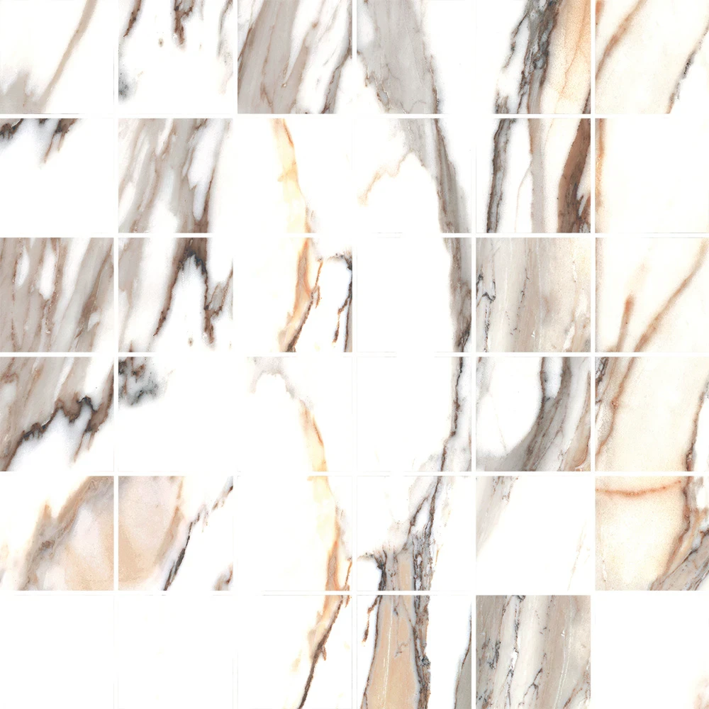 Мозаика Calacatta Gold 297x297x8 Cerrad